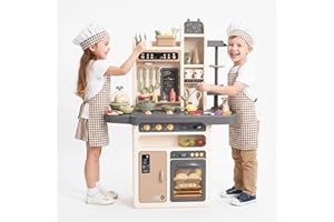 Kinderplay zestaw kuchenny, kuchnia dla dzieci - światło, woda, para, dźwięk, akcesoria kuchenne, KP3297