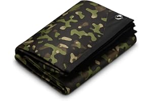 Arcturus XL Survival Tarp - 8.5 x 12 inches (Woodland Camo)