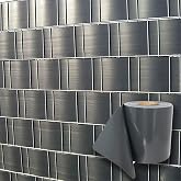 PANKOR Panel &Ccedil;it PVC Koruma Bantları 50 metre (14cm, Antrasit)