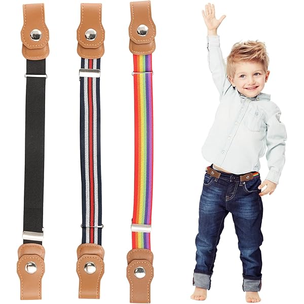 Ceinture élastique Sans Boucle Enfant à Cartoon, Fille Et Garçon, M