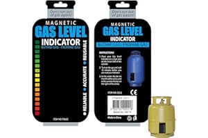 Benaewa 2 Pcs Gas Bottle Level Indicator, Magnetic Gas Cylinder Tool for Caravan Motorhome Travel