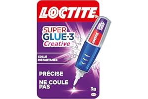 Loctite 2058224 Super Glue-3 Perfect Pen 3g, Colle forte Facile à Doser pour Réparations Précises et Propres grâce à sa Forme de Stylo, Colle gel tous Matériaux Rouge