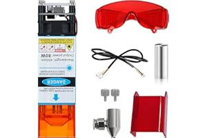 ANNOY TOOLS Lasermodul a Fuoco Fisso da 10W di Potenza Ottica mit Luftunterstützung per Lasergraviermaschine