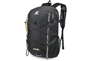 SKYSPER Sac à Dos 30L pour Femme et Homme Ultra Léger Sac à Dos de Randonnée Camping Résistant Sac à Dos Loisir Unisexe Sac à Dos Voyage Sports de Plein Air