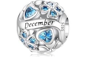 HappyStar Czterolistna koniczyna, srebro próby 925, zawieszka na szczęście, prezent z cyrkoniami sześciennymi, kompatybilna z europejską bransoletką Pandora