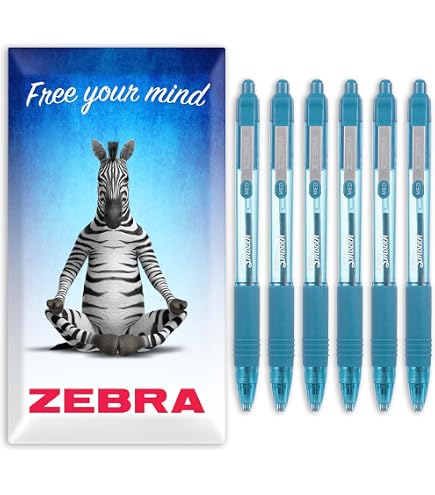 Zebra Z-Grip Smooth - Penna a sfera retrattile, pennino da 1,0 mm, confezione da 8, colore: Viola