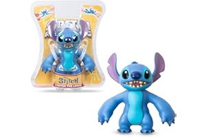 Basic Fun Stretch Armstrong Mini Stitch – Figura Extensible Disney Lilo & Stitch Formato Compacto