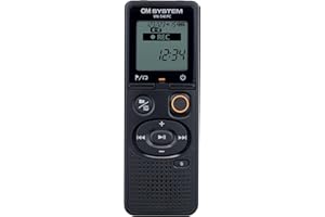 Om System VN-541 PC Successeur Olympus VN-541 PC Enregistreur Vocal numérique avec Microphone omnidirectionnel, Enregistrement à Une Touche, Suppression du Bruit et mémoire de 4 Go