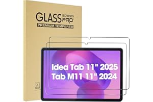 ProCase 2 Pack Screen Protector for Lenovo Tab M11/Tab K11 LTE 11" 2024/Idea Tab 11" 2025 TB330FU, Tempered Glass Film Guard for Lenovo 11" Tab M11/Tab K11 LTE 2024/Idea Tab 2025 Release