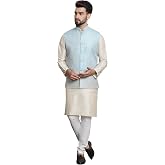 SOJANYA (Since 1958 Men's Silk Blend Kurta and Pyjama w...