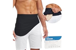 Heagimed Intura per Stomia Ostomy, Tasca Interna per Contenere La Sacca per Stomia per Sport E Nuoto, Taglia L (38"-43")