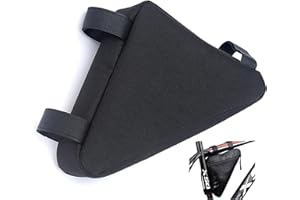 HFYMXNB Bolsa de Marco de Tubo Delantero de Bicicleta, Bolsa Triangular Impermeable,Bolsa de triángulo, Ideal para Candado, Impermeable para Guardar Teléfonos móviles
