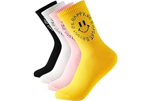BALSETI Calcetines Sport Transpirables 85% Algodón. Pack de 6 Pares de Calcetines Deporte Mujer Diseños Divertidos. Ideal para uso diario y actividades deportivas. Comodidad a cada paso. Talla Única 35-41