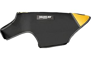 JULIUS K-9 Julius-K9, Manteau IDC en néoprène pour chiens, Taille: L, Jaune