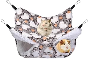 HQYBZP Ratten Zubehör, Kleintierhängematte, Hamster Hängematte Hängematte, Kuschelhöhle Meerschweinchen, hängematte meerschweinchen für Hamster, Frettchen Käfig