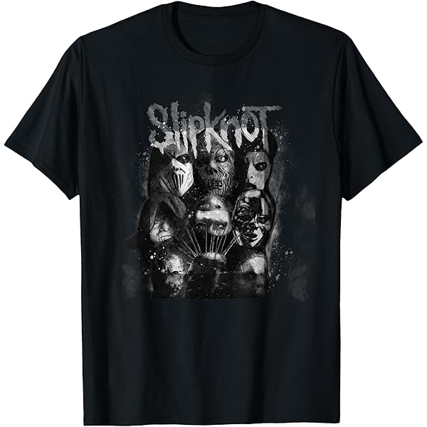 Slipknot Official Blue Horizon Logo T-Shirt : Amazon.co.uk: Fashion