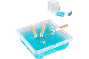 CDXHOME Paquete de 30 ceniceros desechables - Ceniceros sin humo purificador de humo para cigarrillos interior/exterior, portátiles a prueba de viento, fácil de usar, ceniceros para cigarrillos con arena