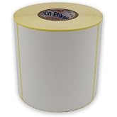 hazır etiketler , hazır al hızlı al Kargo Etiketi Eko Termal Etiket 100mm x 100mm Ruloda 500 Adet 40mm Kuka &Ccedil;apında Direk Ter