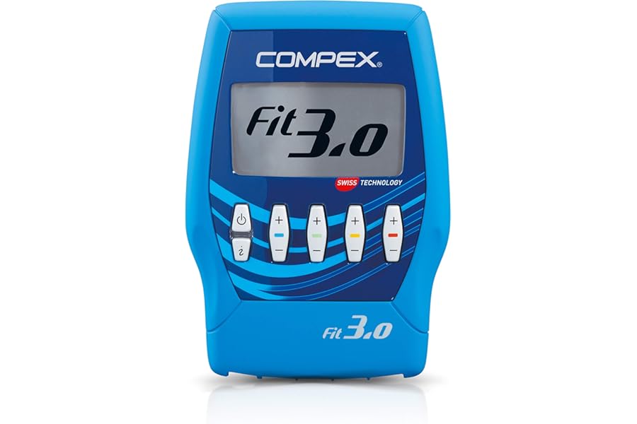 Compex Fit 3.0 Elettrostimolatore, Blu