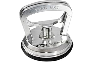 XPERT-60 Single Cup Glass Suction Lifter Single Suction Glass Lift Aluminuim Glazing Sucker Dent Pulller Tile Lifter