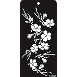 iCraft Decorative Layering Template Stencil (i-8561) Size 4" x 8" Re-Usable Used for Painting, Journaling, Mix-Media, Wall Painting and Other Decorative Purposes. Pack of 1 Pcs