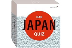 ars vivendi verlag Das Japan Quiz – 66 Fragen für echte Japan-Fans: Von Samurai bis Sushi, Anime & Tempel | Wissen testen & staunen | Perfekt für Quizabende, Japanliebhaber & als Geschenkidee