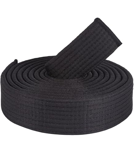 Budodrake Schwarzgurt First Class – Extra Breit (5 Cm), 100% Baumwolle, Mehrfach Abgesteppt