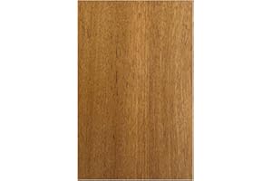KOPEME 10 Blatt Naturholz Teak-Inlay 280 mm x 180 mm x 0,6 mm