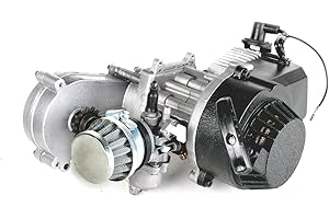 ‎NITRO MOTORS Nitro Motors Dirtbike Motor komplett mit Getriebe 49cc mit 3,5PS Pocket Bike Mni ATV Mini Quad Kinderquad