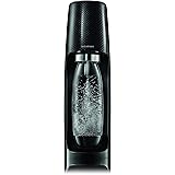 SodaStream 1011711441 Spirit Sparkling Water Maker with Reusable Bottle, Refillable Carbonated Fizzy Water Drink Maker, 1 L B