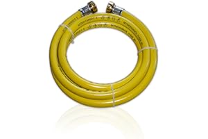 NICHTGANZDICHT24.DE Heizung Füllschlauch 3/4 Zoll Längen 1,5m / 2,5m / 5m / 10m