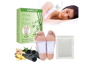 Patch Detox Pieds,Patch Detox Pieds,Detox Foot Patches,20 pièces Détox pour les Pieds Patchs,Deep Cleansing Detox Patches De PiedsAméliorez la Qualité du Sommeil