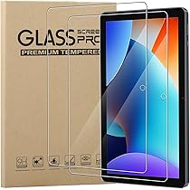 KZIOACSH Screen Protector For Blackview Tab 30 WiFi 10 Inch, 2 Pack HD Clear Scratch-Resistant Tempered Glass [9H Hardness] Touch Sensitive Anti-Fingerprint Protective Screen Guard Film