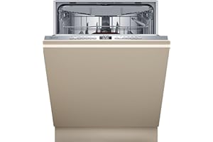 NEFF S255EVX04E, N 50 Smarter XXL Geschirrspüler Vollintegriert 60 cm, Besteckschublade, Flex II Korbsystem, Favoriten Programm, starke Reinigungsleistung, Open Dry automatische Türöffnung, Aqua Stop