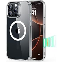 Custodia ESR Per IPhone 16 Pro + Vetro Temperato – Nero Trasparente – Anti Graffio