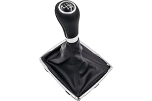 TK-eshop TK-2234 SCHALTSACK SCHALTMANSCHETTE + SCHALTKNAUF + RAHMEN / Komplettset / 6 Gang