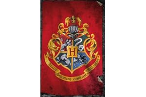 Harry Potter GB Eye LTD, Hogwarts Flag, Maxi Poster, 61 x 91,5 cm