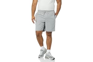 Amazon Essentials Pantalones Cortos de Senderismo con Cordón y Corte Holgado con Entrepierna de 20cm (Disponibles en Tallas Grandes) Hombre
