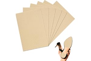 CJMUQHEHH 6 unidades de suela antideslizante, suela antideslizante, cortable, base de goma autoadhesiva, almohadillas antideslizantes para zapatos, suelas blandas, protectores de suela de zapatos, reparación de