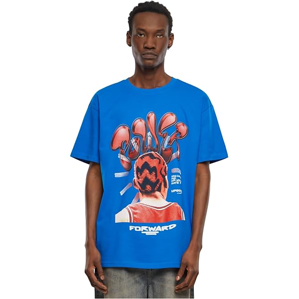 Mister Tee Maglietta Unisex El Paso Oversize – Stile Streetwear – Morbida E Resistente Con Scollo Rotondo
