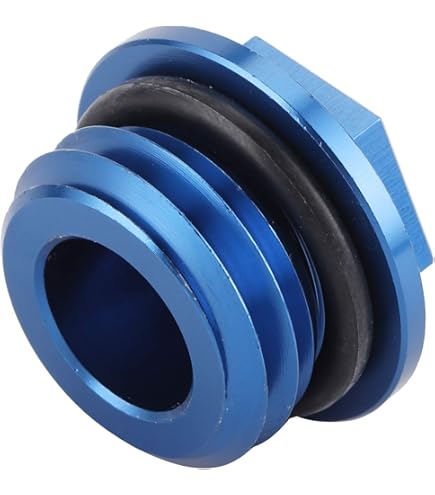 Qsvbeeqj Ölablassschrauben Für CRF250/450/R - Goldene Metallkappen Upgrade