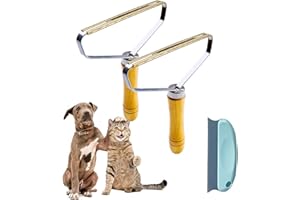 EMHTHME 3 Piezas Quita Pelusas Portátil, Lint Remover Reutilizable, Removedor de Pelusa Ropa, Quitapelos Mascotas, para Alfombra, Sofá, Coche, Ropa
