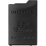 OSTENT Remplacement de la Batterie Rechargeable au Lithium-ION de 1800mAh 3.6V pour la Console Sony PSP 1000 PSP-110