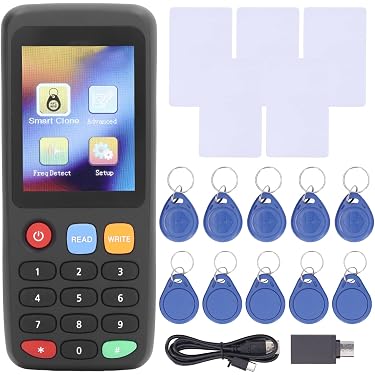 Badges RFID NFC - 6 Pièces | Lecture Seule | Contrôle D'Accès | Identification Unique | Pour Entreprises