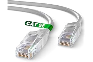 MR. TRONIC Pan. Kabel Tronic Ethernet 10m, Kabel Sieciowy LAN Cat 5E o Wysokiej Prędkości | AWG24 RJ45 UTP CCA 1 Gbps