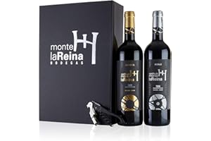 MONTE LA REINA VINOS TINTOS CON ABRIDOR EN ESTUCHE- 100% Tempranillo, -Roble-Crianza-Fermentado en Barrica- Tinta de Toro- Vinos recomendados-Premios 2019
