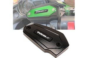 MOWOK Fits For KAWASAKI Vulcan S 650 VN650 2015-2021 Motorcycle Front Brake Fluid Reservoirs Tank Oil Cap Cover