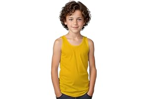 24 JOYAS Camiseta Interior Tirantes Anchos de Colores Variados en Algodón para Niños – Camiseta íntima sin Mangas, sisas Moderna, cómoda y Suave