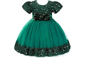 M MUNCASO Girl Dresses Princess Sleeveless Bridesmaid Kids Party Dresses Tulle Birthday Prom Ball Wedding Flower Girls Dress for 2-9 Years