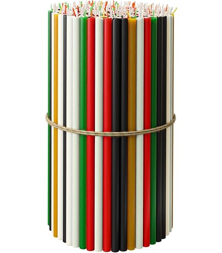 Bougies Hanouka Multicolores Ner Mitzvah – Sans Gouttes, 44 Par Boîte, Cire Premium, Taille Standard Pour Ménorah (Pack De 6)